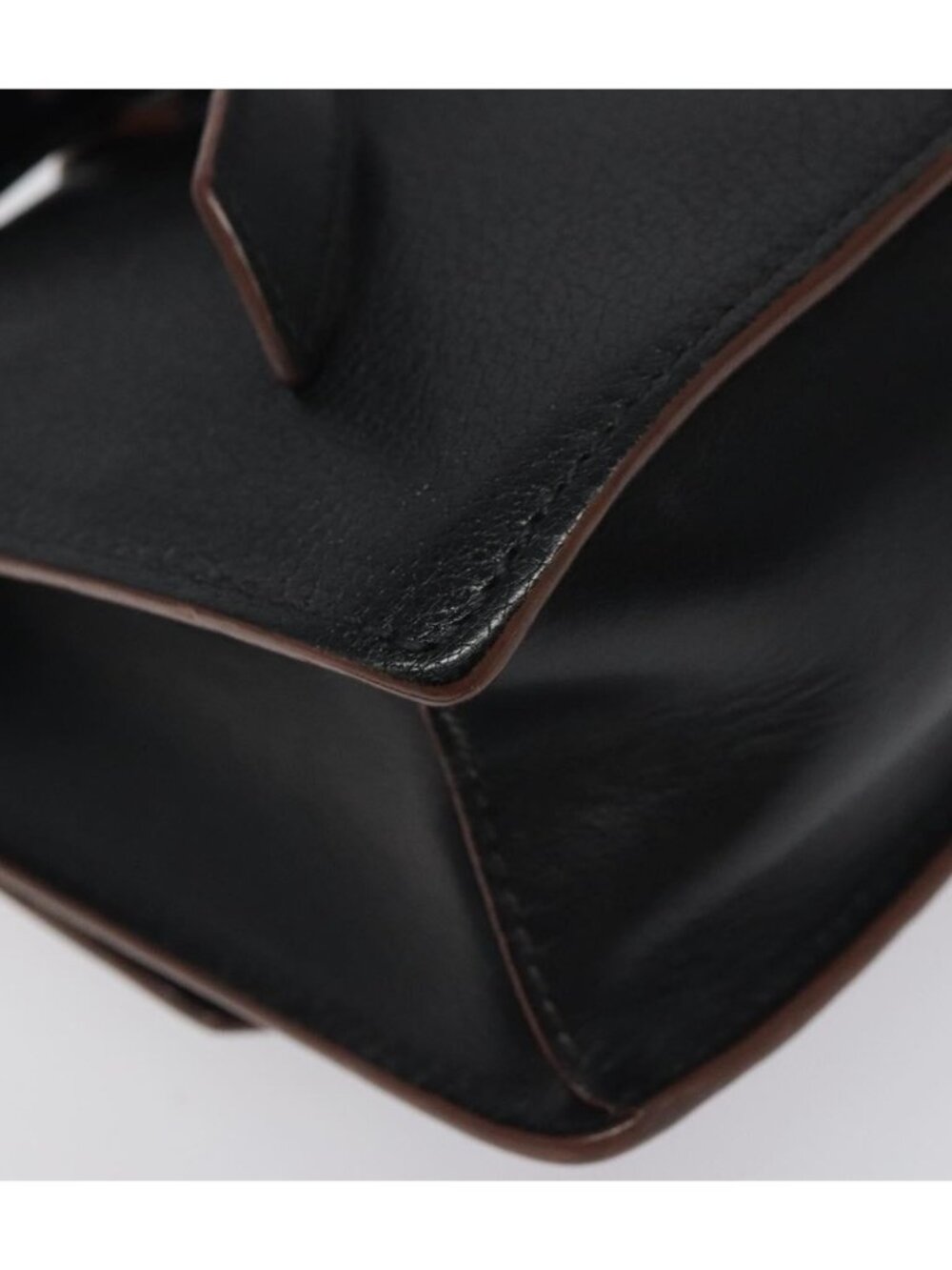 Miu Miu Shoulder Bag Leather Black Gold - Picture 12 of 16